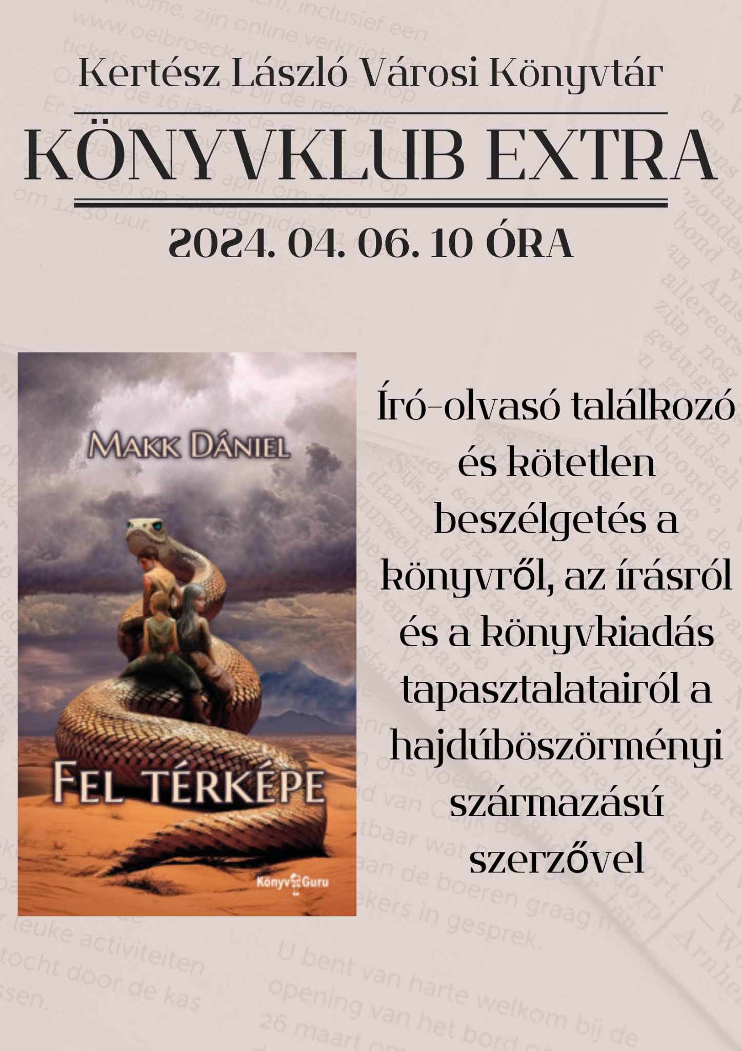 író-olvas találkozó