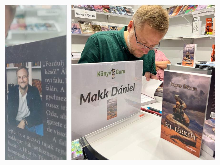 dedikálás, Fel térképe, Makk Dániel